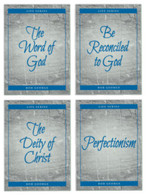 The Word of God, Be Reconciled to God, The Deity of Christ, and Perfectionism helpful guides to hand out to friends.