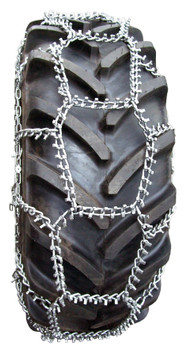 Trygg Fast Trac Tire Chains - Fit: 17.5-24, 18.4-24, 17.5-25, 480/70-24