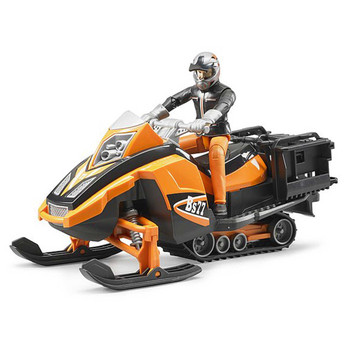 Bruder 63101 Snowmobile with Driver and Accessories