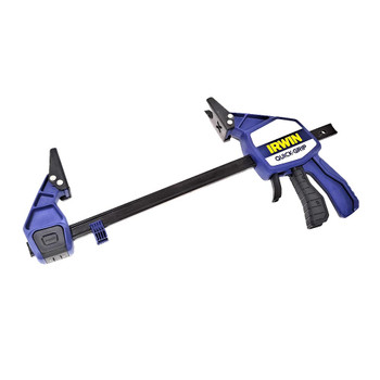 Irwin Quick-Grip Quick Coupler Hand Clamp 12 Inch (1/2" & 3/4" Duo-Jaw Set)