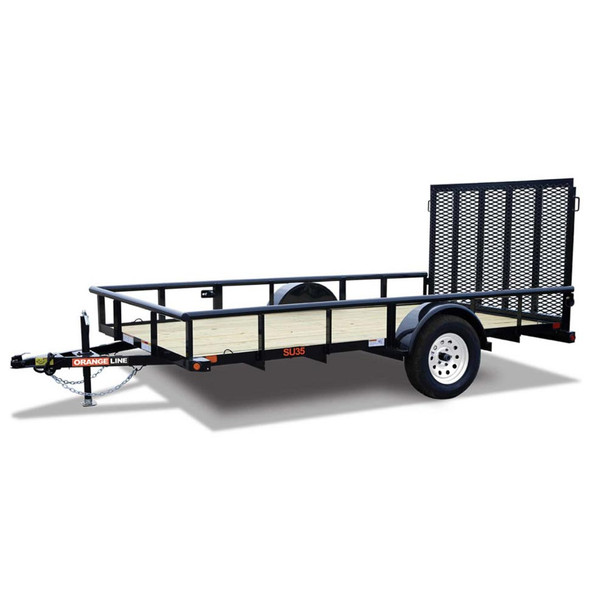 OrangeLine Trailers SU35-14BK4RG Single-Axle Utility Trailer