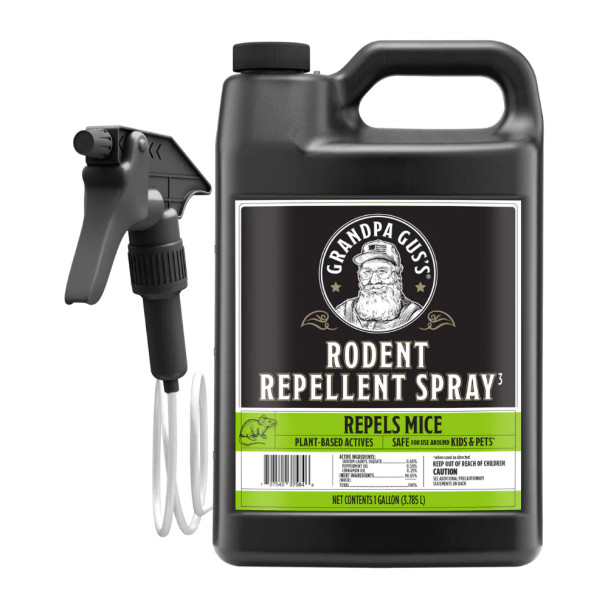 Image of a gallon of Grandpa Gus's Rodent Repellent 1 Gallon with Sprayer
