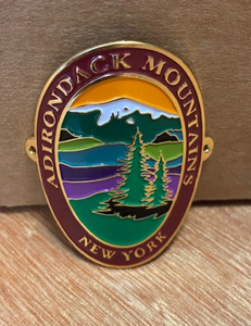 Adirondack Hiking Stick Medallion Adirondack Hiking Stick Medallion