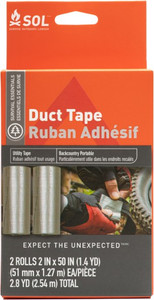 SOL Duct Tape, 2 x 50" Rolls SOL Duct Tape, 2 x 50" Rolls