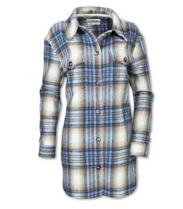 Women's Plaid Shirt Jacket Women's Plaid Shirt Jacket