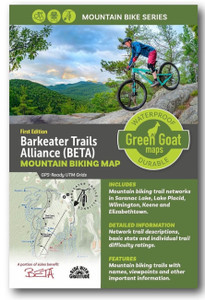 BETA Mountain Bike Map (Lake Placid Area) Green Goat BETA Mountain Bike Map (Lake Placid Area) Green Goat