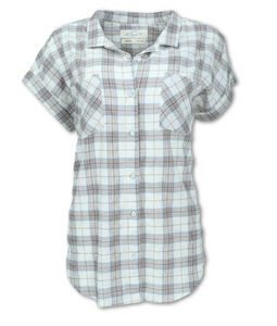 Women's Drop Shoulder Plaid Shirt Women's Drop Shoulder Plaid Shirt