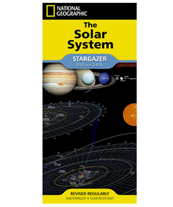 National Geographic Solar System Map National Geographic Solar System Map