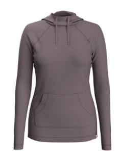 Women's Thermal Merino Drape Neck Hoodie Women's Thermal Merino Drape Neck Hoodie