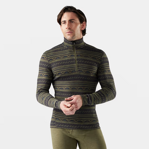 Men's Classic Thermal Merino Base Layer 1/4 Zip Men's Classic Thermal Merino Base Layer 1/4 Zip