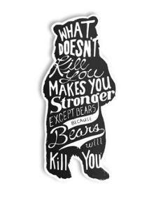 Bear Sticker Bear Sticker