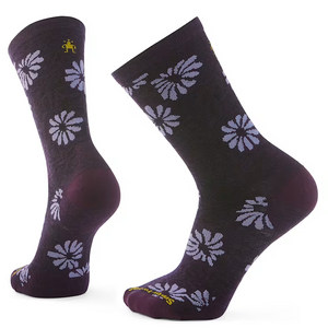 Everyday Floral Crew Socks Zero Cushion Everyday Floral Crew Socks Zero Cushion