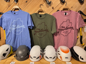 The Mountaineer ADK Park Outline Tee