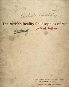 The Artist's Reality: Philosophies Of Art