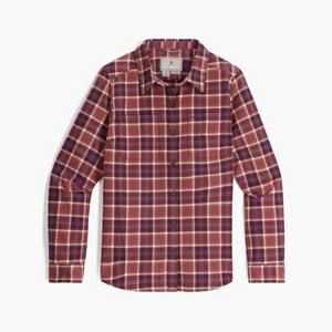 Women's Lieback Organic Cotton Flannel Long Sleeve