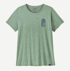Women's Capilene Cool Daily Graphic Shirt - Lands Women's Capilene Cool Daily Graphic Shirt - Lands