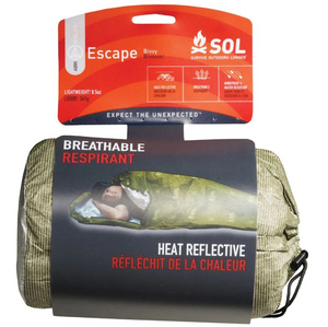 Sol Escape Bivvy With Hood - Green