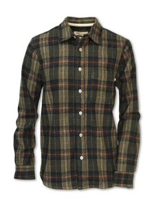 Men's Heavyweight Wool Blend Plaid Flannel