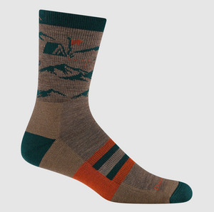 Men's Hike Hut Micro Crew Midweight Hiking Socks (5021) Men's Hike Hut Micro Crew Midweight Hiking Socks (5021)
