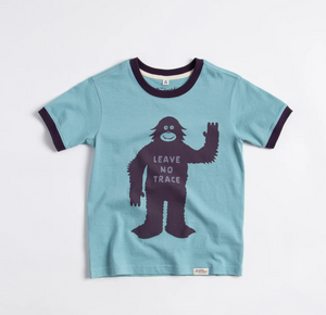 Youth Leave No Trace Short Sleeve Ringer Tee