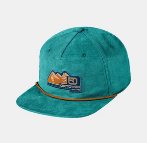 Vintage Badge Cap - Pacific Green