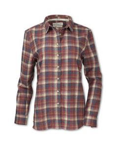 Women's Wool Blend Plaid Flannel