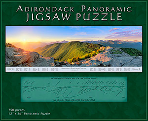 Carl Heilman II Adirondack Dawn From Cascade  Puzzle