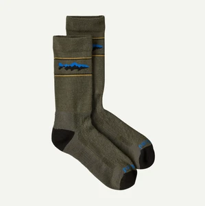 Merino Wool Blend Crew Socks