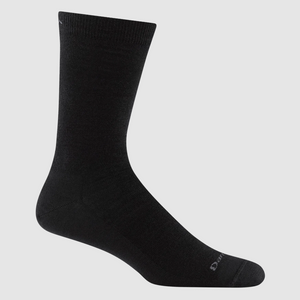Men's Solid Crew Lightweight Lifestyle Socks (6032)