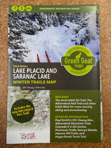 Lake Placid And Saranac Lake Winter Trails Map Third Edition