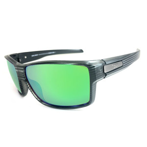 Gambler-Matte Grey Woody Demi/Green Sunglasses