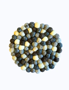 DC Felt Wool Ball Trivet/Mat