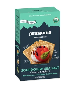 Organic Sourdough Sea Salt Crackers