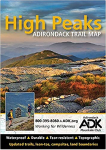 High Peaks: Adirondack Trail Map High Peaks: Adirondack Trail Map