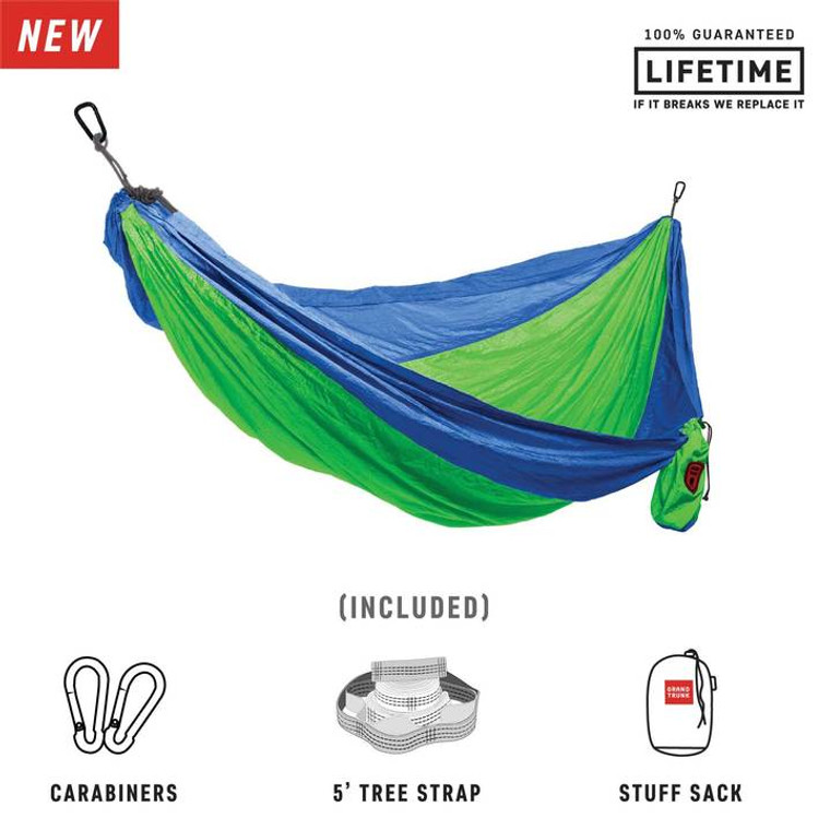 Double Deluxe Parachute Nylon Hammock