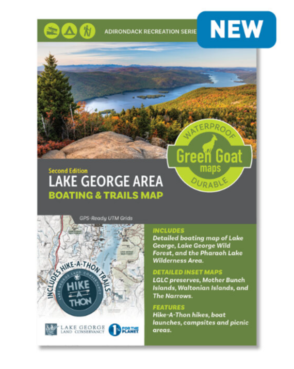 Lake George Area Boating And Trails Map - 2nd Edition Lake George Area Boating And Trails Map - 2nd Edition