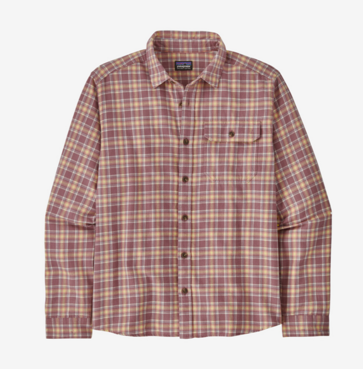 Men's Long Sleeve Cotton In Conversion Lightweight Fjord Flannel Shirt