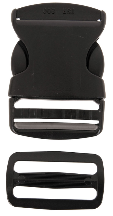 2" Side Release Buckle With Slider 