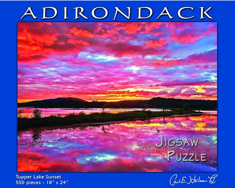 Tupper Lake Sunset Puzzle