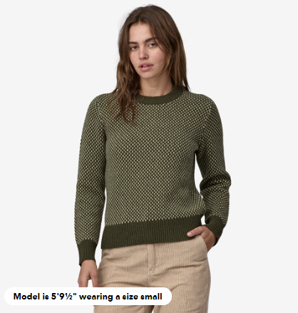 Women's Recycled Wool-Blend Crewneck Sweater