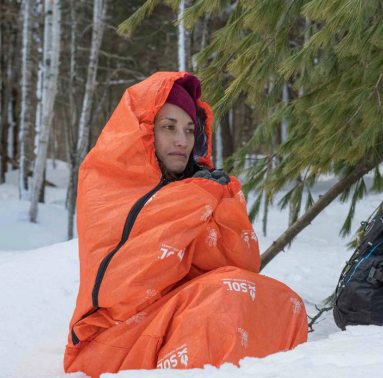 SOL Escape Bivvy w Hood - Orange