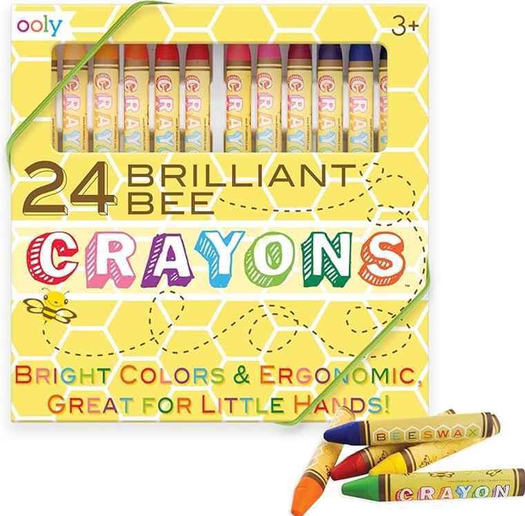 Brilliant Beeswax Crayons - 24