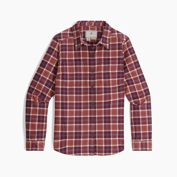 Women's Lieback Organic Cotton Flannel Long Sleeve