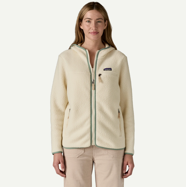 Women's Retro Pile Fleece Hoody