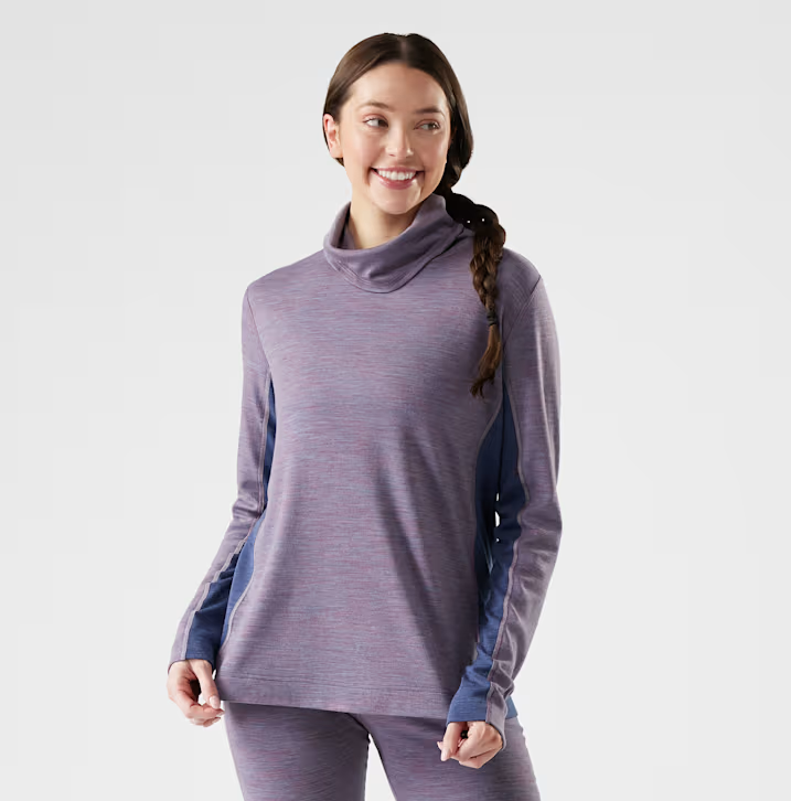 Women's Classic Thermal Merino Mock Neck