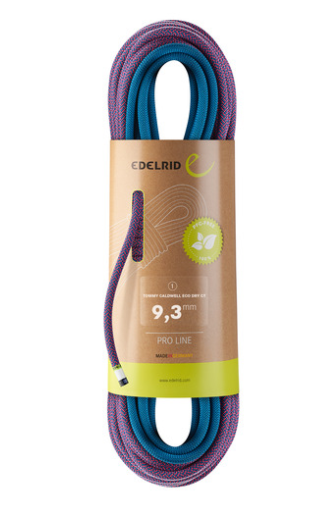 Tommy Caldwell Eco Dry ColorTec 9.3mm 60m Pink/Turquoise