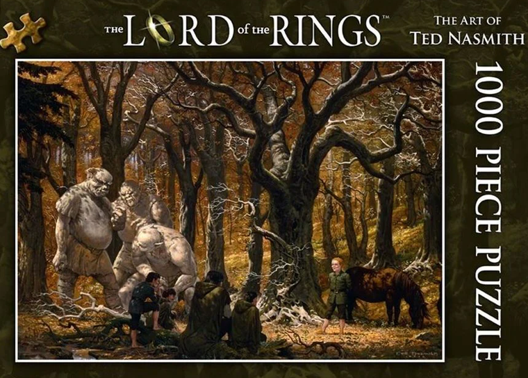 The Lord Of The Rings The Art Of Ted Nasmith Puzzle 1,000 Piece
