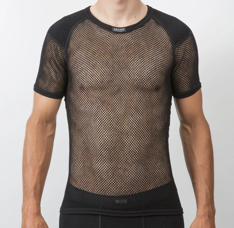 Men's Wool Thermo T-Shirt Base Layer With Inlay