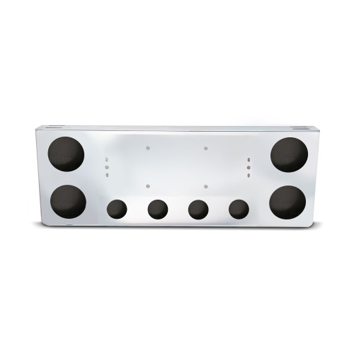 REAR CENTER PANEL W/ 4 - 4" & 4- 2" LIGHT HOLES