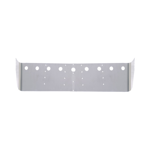 16" DROP VISOR W/ 9 - 2" LIGHT HOLES FOR FREIGHTLINER CLASSIC & FLD CONDO
